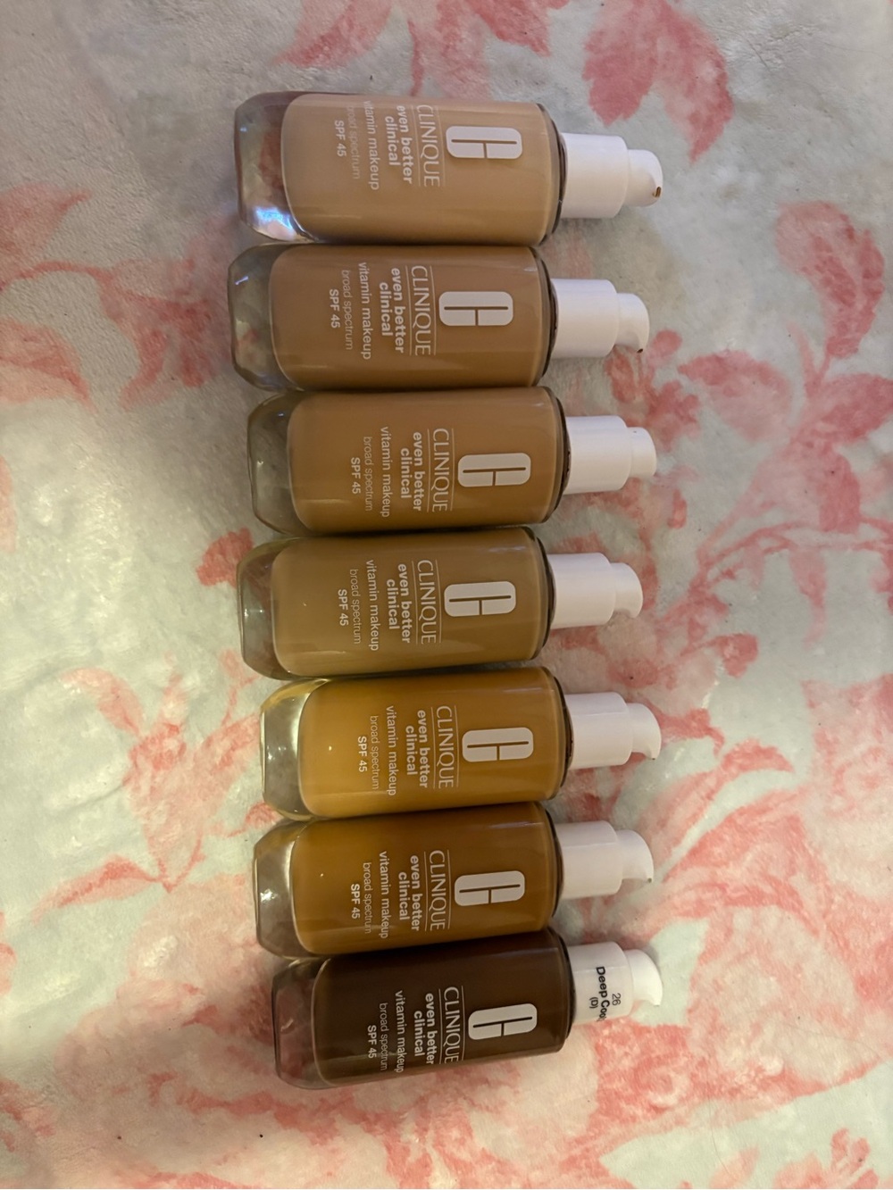 Clinique Even Better Serum Foundation New Full Bottles